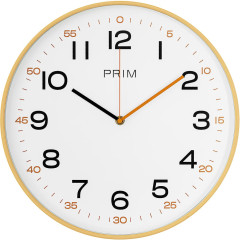 Nástenné rádiom riadené hodiny Radio Sandy PRIM 4589.51, 35cm